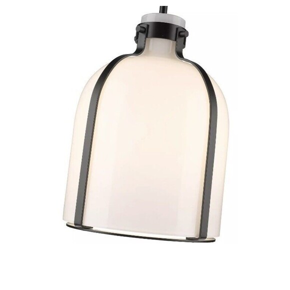Z-Lite 818-9MB Pearson 1 Light 10 inch Matte Black Pendant Ceiling Light - Picture 6 of 16